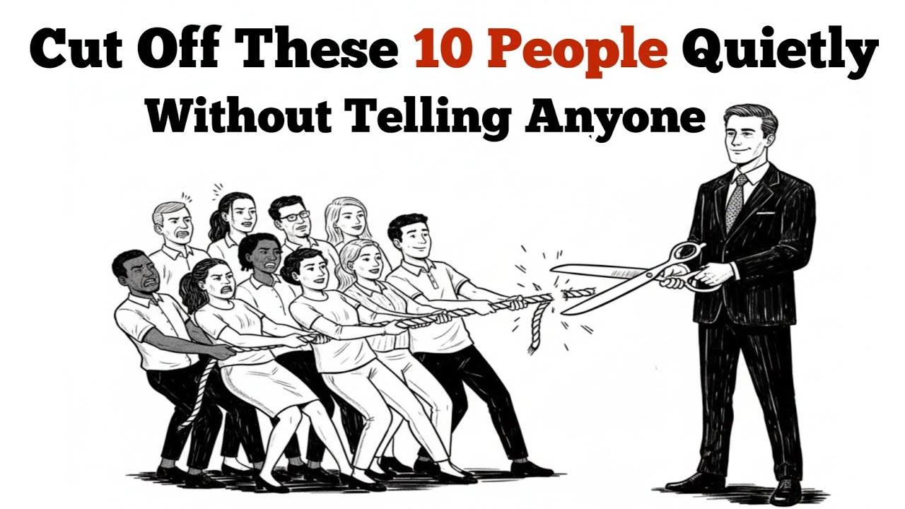 10 People You Must Quietly Eliminate from Your Life (it's that simple)