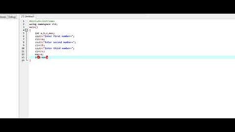 write a program that input three numbers and display the maximum number