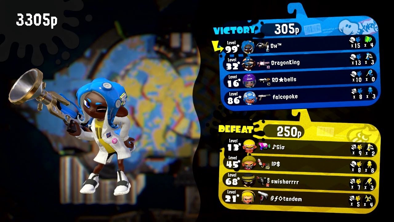Splatoon 2 League Battle 181 Rainmaker YouTube