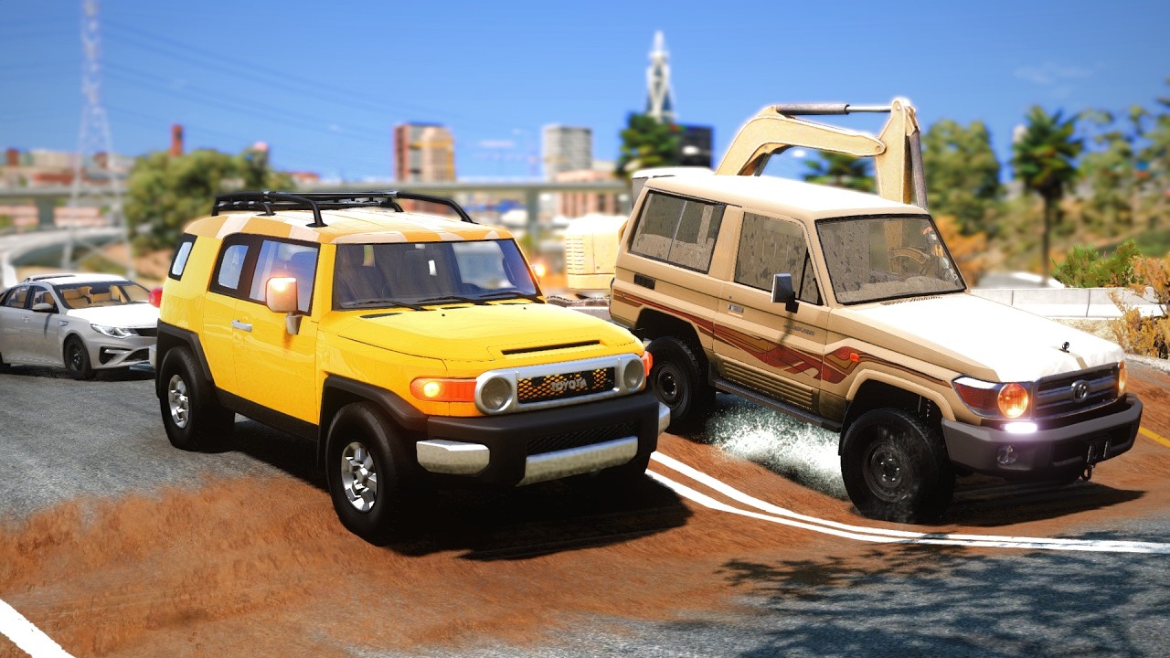 محاكي الحوادث - حوادث واقعية بسبب الحفر 🔥🚧Road Potholes  Crashes   beamNG drive