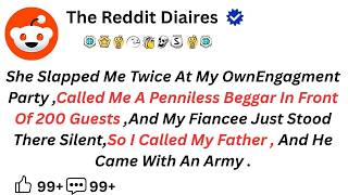 She Slapped Me Twice at My Own Engagement Party, Called Me a Penniless..