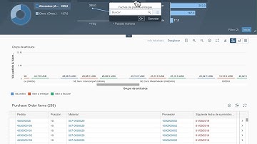 Sap Fiori Hana for S4Hana 1709 SP02  - Monitor Purchase Order Items