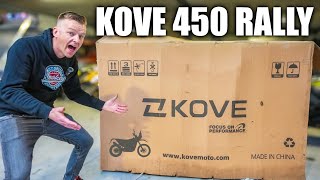 2024 KOVE 450 RALLY Unboxing & Assembly : First Look UP CLOSE!