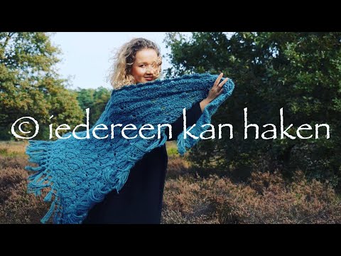 ♥️  #iedereenkanhaken #DEEL1#omslagdoekjulia#crochet#haken#tutorial#nederlands#omslagdoek#haken