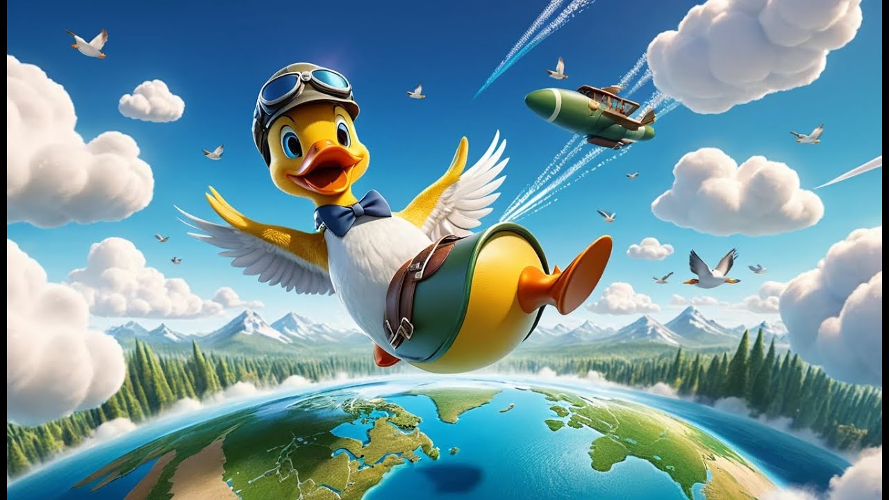 Ducky Flappy Wings Go Flap Flap Flap | Cheerful Duck Song for Kids | Fun Flapping Adventure Rhyme