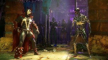 MORTAL KOMBAT 11 - SPAWN vs TERMINATOR Gameplay @ 1080p (60ᶠᵖˢ) ✔