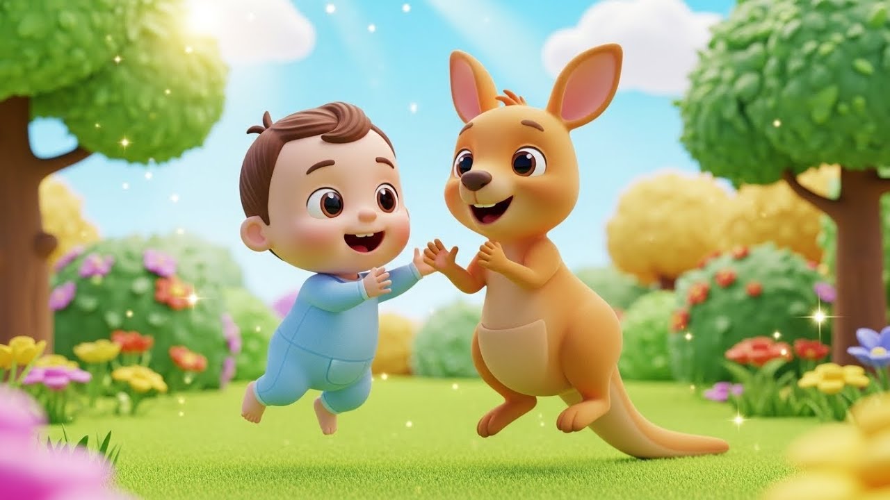 Jump Jump Baby Song for Kids | Fun Movement Song, Nursery Rhymes & Baby Music 🦘🎶👶