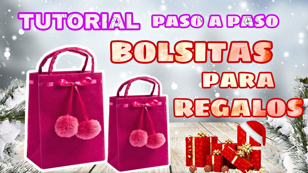 Como hacer bolsas de papel KRAFT - paso a paso, Partypop DIY🎉