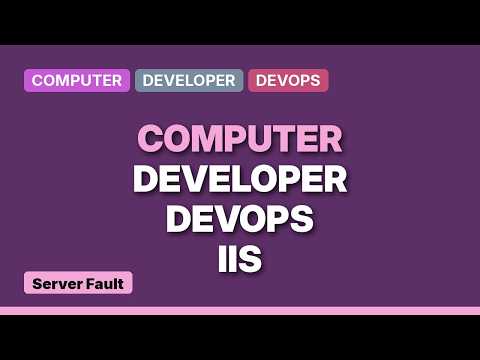 DevOps & SysAdmins: IIS7 page alias (2 Solutions!!)