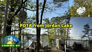 Parks on the Air Activation from Jordan Lake State Recreation Area | POTA from US 3844