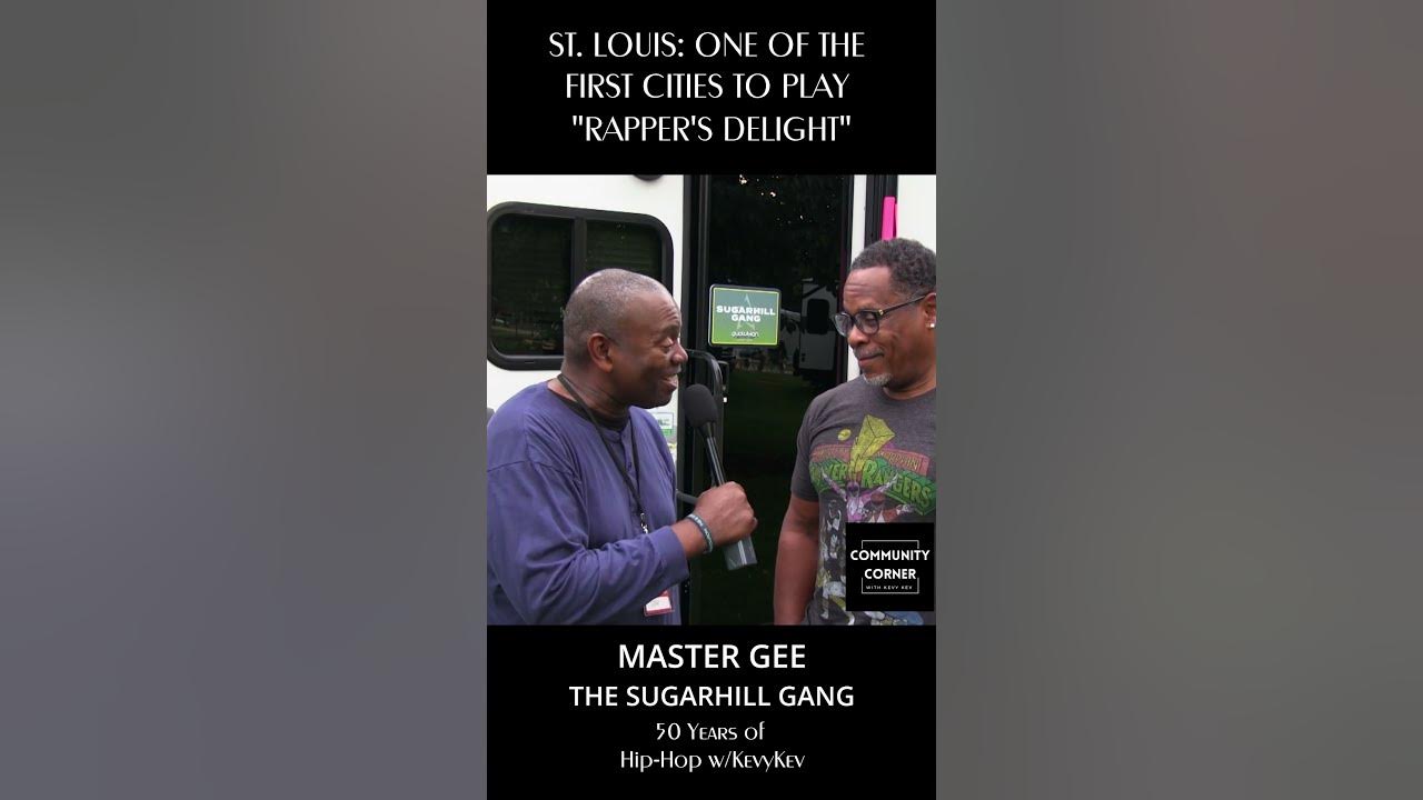 "St. Louis Was One of the First to Play Rapper's Delight": Sugarhill Gang's Master Gee #shorts
