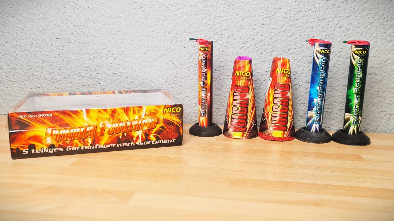 Summer Fountains - Nico ☀️//kleines Fontänenset ausm Norma💥// Colour ... Summer Fountains - Nico ☀️//kleines Fontänenset ausm Norma💥// Colour ...