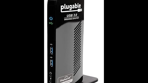 Review Plugable USB 3.0 Universal Laptop Docking Station Dual Monitor