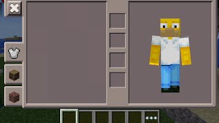 Minecraft PE - Homer Simpson Skin Costume screenshot 1