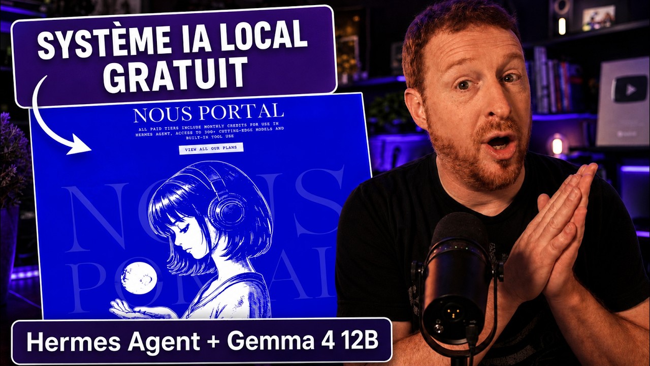 Hermes Desktop et Gemma 4 12b, système IA local et gratuit !