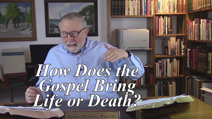 How Does the Gospel Bring Life or Death? 1 Peter 4:6. (#166)