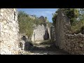 Les ruines du vieux village mdival de allan drme  france