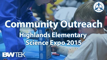 B&W Tek at Highlands Elementary Science Expo 2015