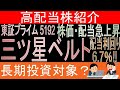 【三ツ星ベルト 東証5192配当性向100%宣言】長期保有に向いてる？データ解説【日本高配当株】