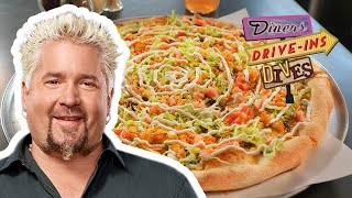 Taco Pizza on #DDD with Guy Fieri | Diners, Drive-ins and Dives with Guy Fieri | Food Network