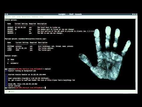 Metasploit - Windows 7 Shell LNK Code Execution