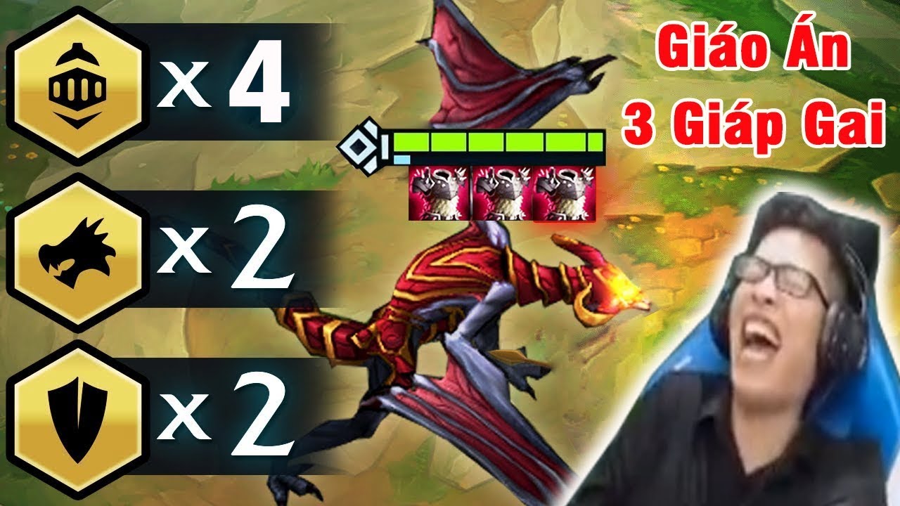 trau la ai Giáo Án 3 Giáp Gai | Shyvana Siêu Trâu Bò (4 Hiệp Sỹ + 2 Rồng + 2 Hộ Vệ) Phản DAME Cực Thốn