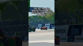 @FIAFormulaE  on Formula Legends who will win next? #formulalegends #automobile #racing #racinggame