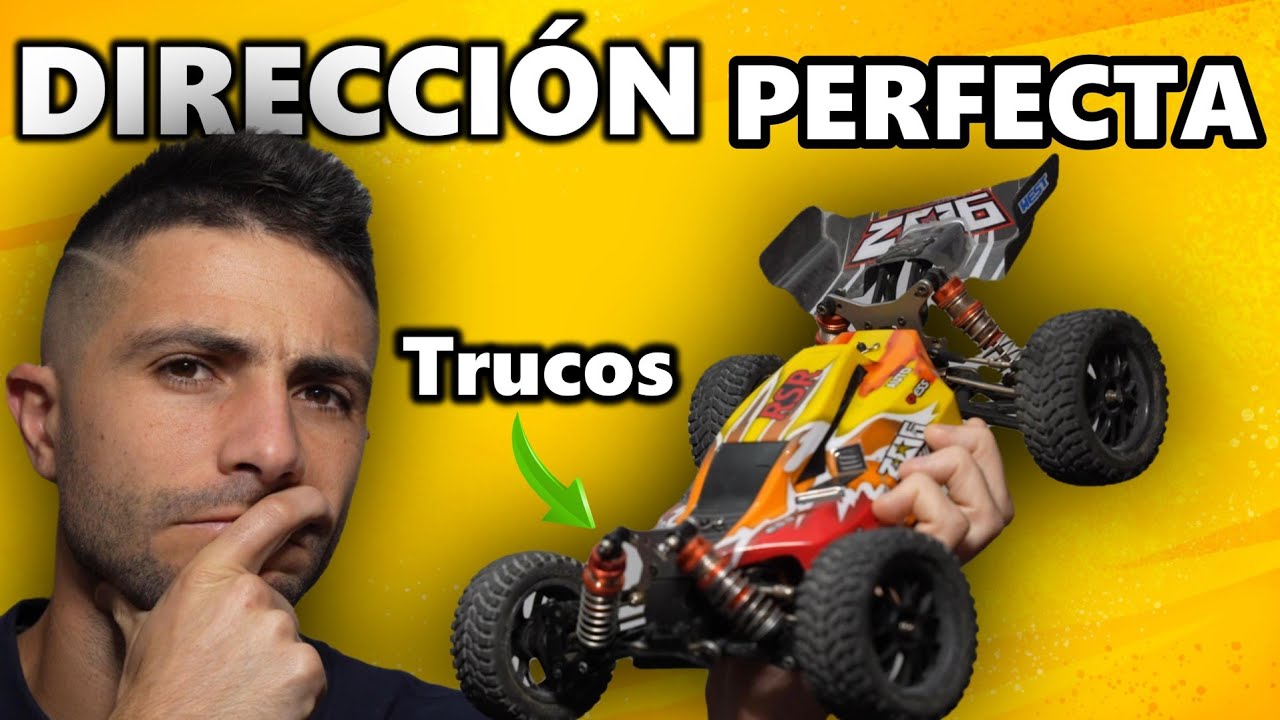 AJUSTA la DIRECCIÓN de Tu CARRO RC FACIL #coches #dirección#cocherc