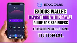 Exodus Wallet Tutorial: DEPOSIT and WITHDRAWAL guide for Beginners | Bitcoin App screenshot 2