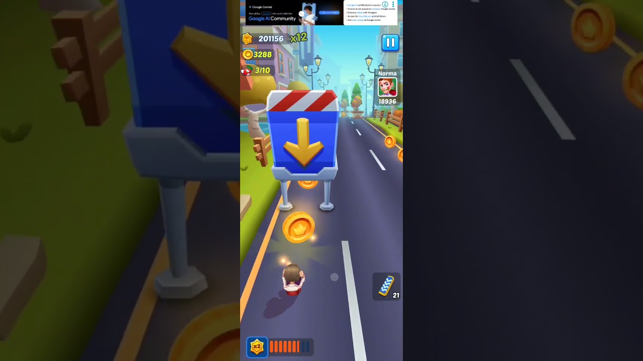 subway princess runner