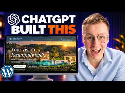 ChatGPT Astra 6 Built This Website… Now It’s Editable in WordPress