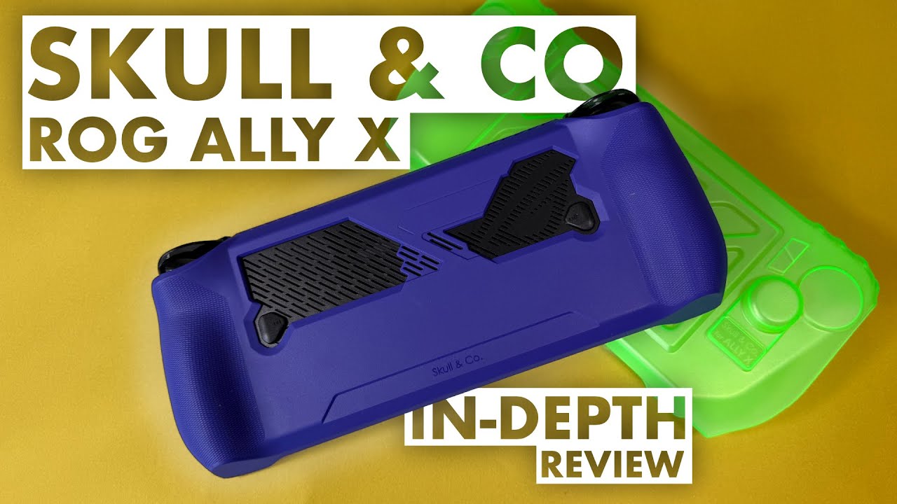 Best Budget Case for the ROG Ally X? - Skull & Co Gripcase In Depth Review