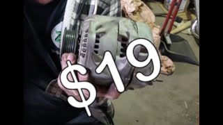 $19 Alternator Rebuild, Cheaper is Better?