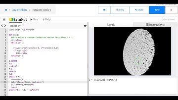 Building a circle with random points: cartesian vs. polar coordinates