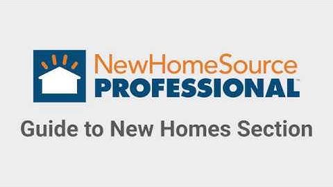 16 New Home Source Professional Training   The Guide to New Homes Section