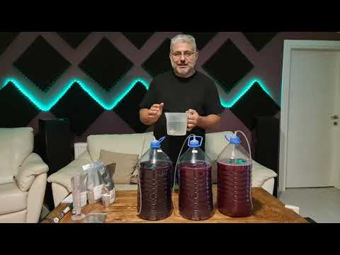 Organik Tarladan Masaya Şarap Yapımı - Farm to Table Wine Making - Pms, Sorbat, Bentonite, Jelatin