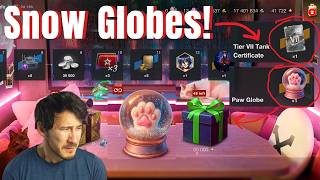 Get FREE TANKS In New SNOW GLOBE Event NOW!