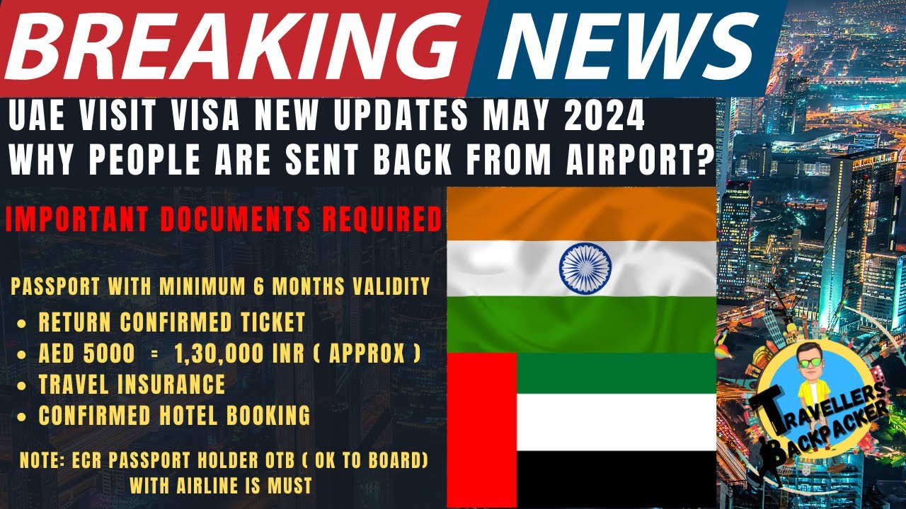 UAE Visit Visa Updates May 2024 | Why People are Returning From Airport | Dubai Visit Visa Update