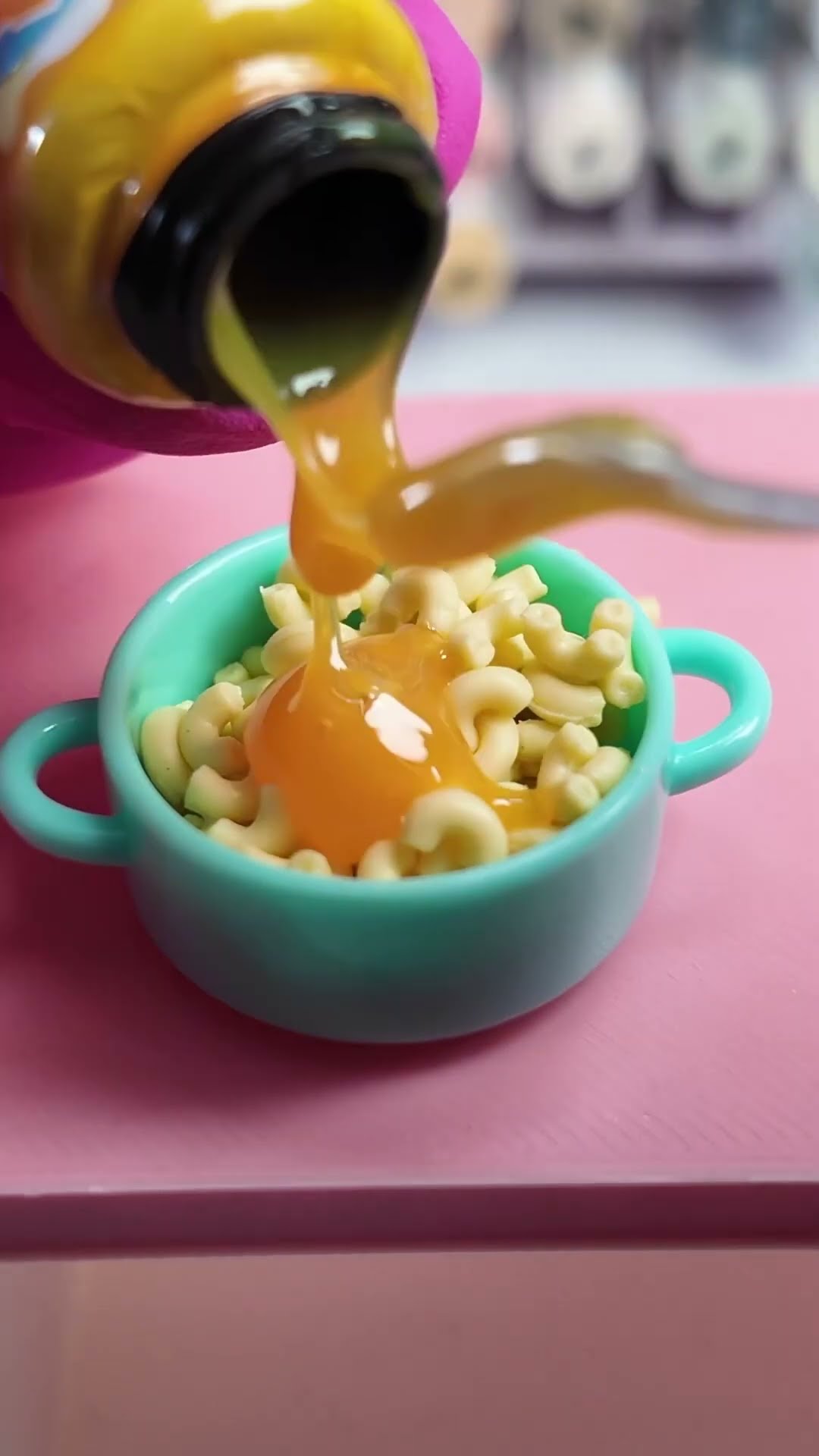 Let's Make Miniverse MAC \u0026 CHEESE #shortsfeed #shorts #asmr