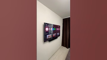 Телевизор TCL 65C765 QD-Mini LED. Саундбар TCL S55H. Установили на стену. Как вам? TCL C765 #tcltv