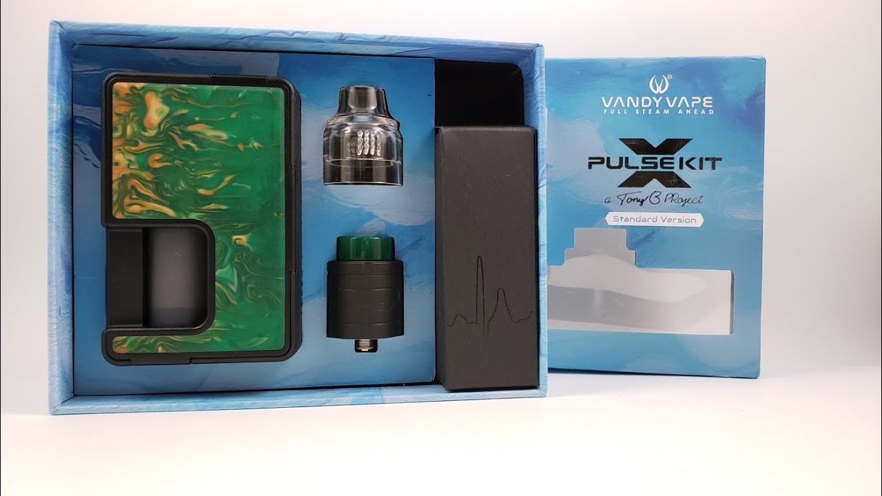 Review of the 90w Vandy Vape Pulse X Kit - An oldie but a goodie!