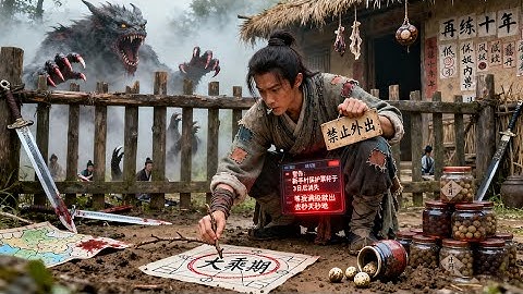【Multi SUB】我穿越了，仙侠世界这么危险，我才不出新手村了，等我修炼到最高等级，我出去就无敌！#minidrama   #精彩大陆短剧