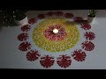Simple festival muggulu 🌺🌿#muggulu#rangoli design#youtube