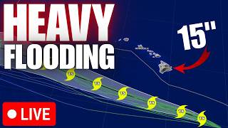 🔴BREAKING - Catastrophic Flooding Expected In Hawaii From Tropical Storm Moke!