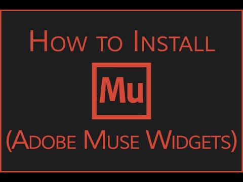 how to add muse widgets how to add muse widgets
