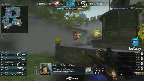 Virtus.pro vs SK. NEO anti eco 4k Cbble. ESG Tour Mykonos 2017