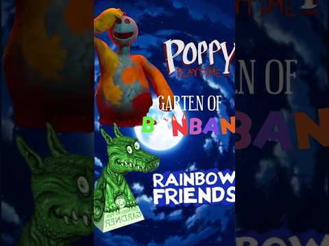 Dragon Illusion And Doey The Doughman Vs Poppy Playtime Garden Of Banban And Rainbow Friends