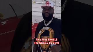 Rick Ross TROLLS The Game & 50 Cent!🤣