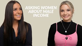 Asking Women About Male Income