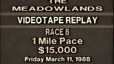 1988 Meadowlands EMERALD JAY $15,000 Pace Peter Ru...